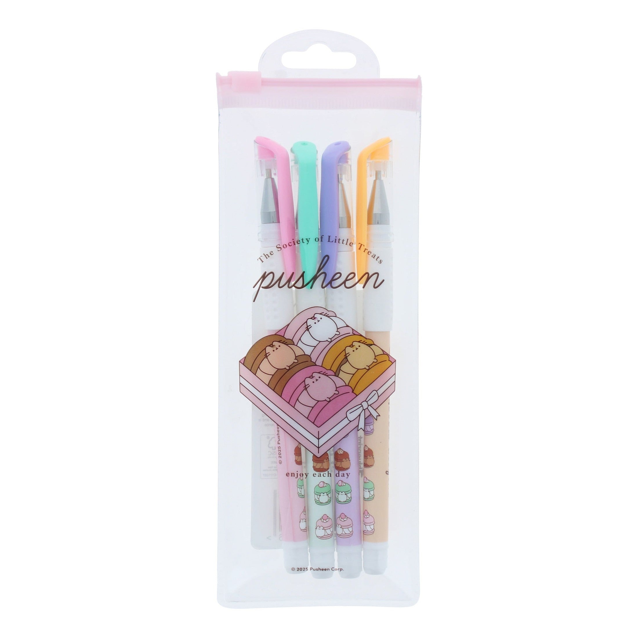 Pusheen Sweets Gel Pen Set – 4 Pack