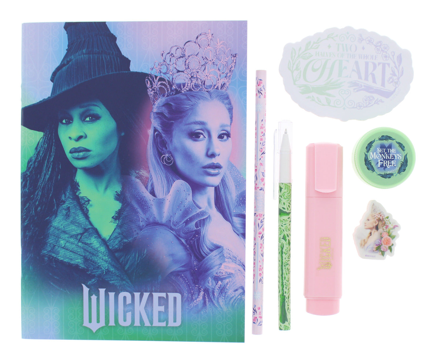 Wicked: For Good Glinda & Elphaba Super Stationery Set