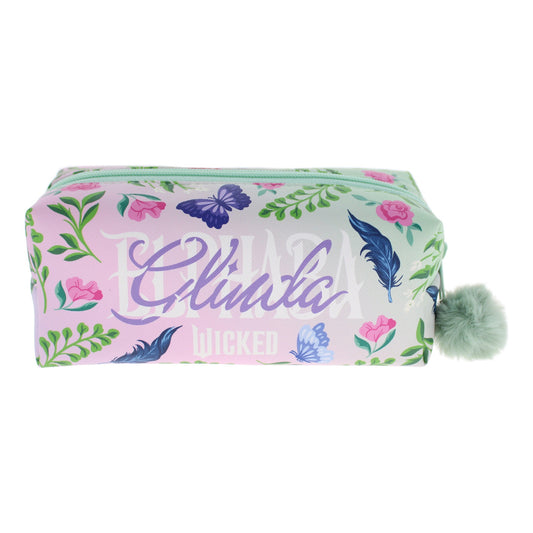 Wicked For Good Glinda & Elphaba Pom-Pom Pencil Case