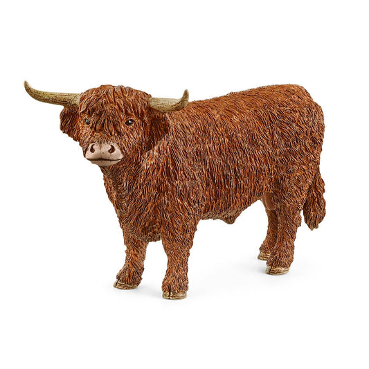 Schleich Farm World Highland Bull Figure 13919