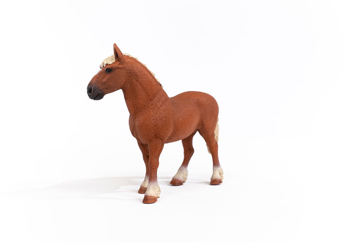 Schleich FARM WORLD Belgian Draft Horse Figure 13941