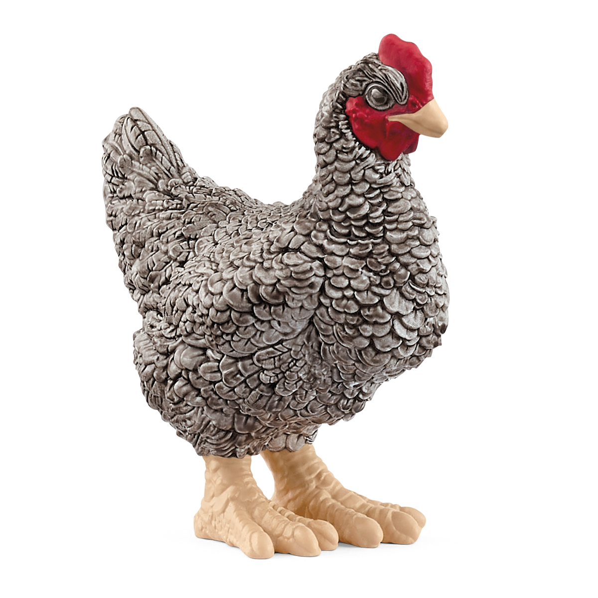Schleich Farm World Plymouth Rock Chicken Figure