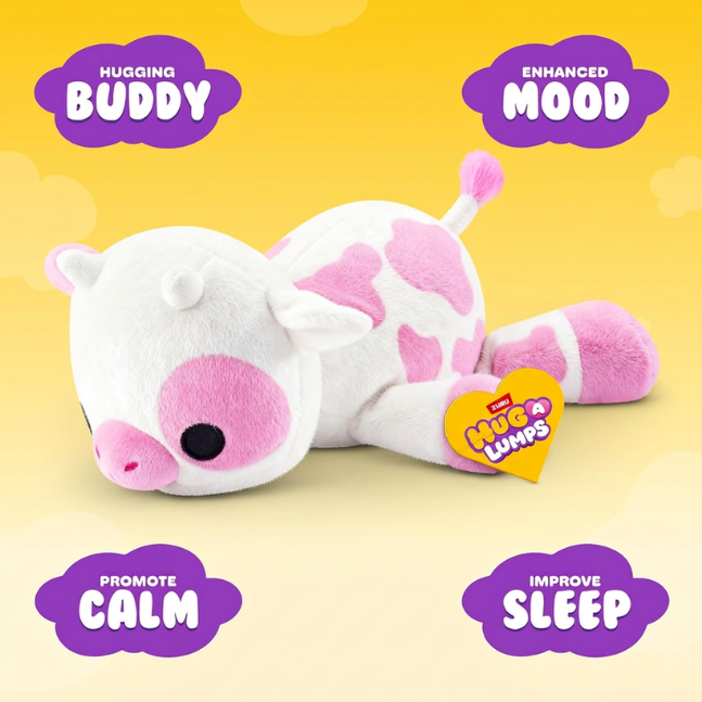 Hug A Lumps - Fuzzy Weighted Plush - Medium (1.3kg/2.8lbs) - Choose your Fuzzy Plush