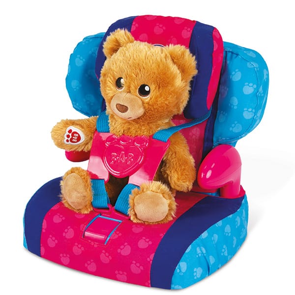 Casdon Build-A-Bear Workshop Furry Friend Car Booster Seat