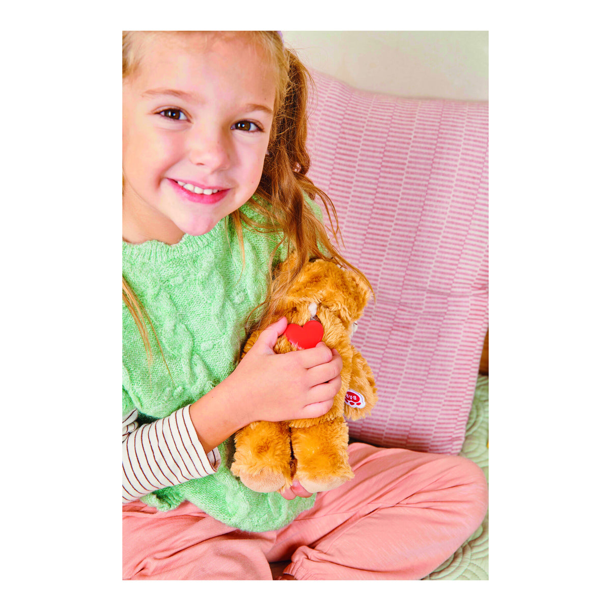Casdon Build-A-Bear Workshop Furtastic Rainbow Bear & Outfit Pack