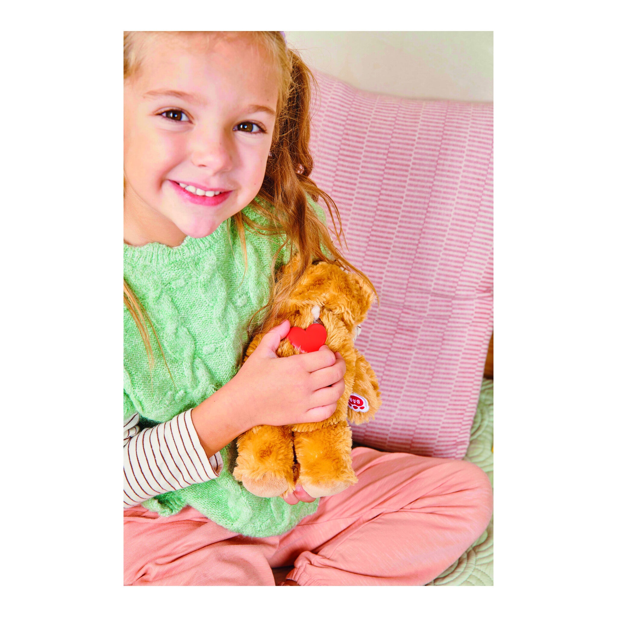 Casdon Build-A-Bear Workshop Furtastic Rainbow Bear & Outfit Pack