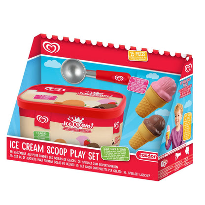 Casdon Walls 15-Piece Ice Cream Scoop Playset
