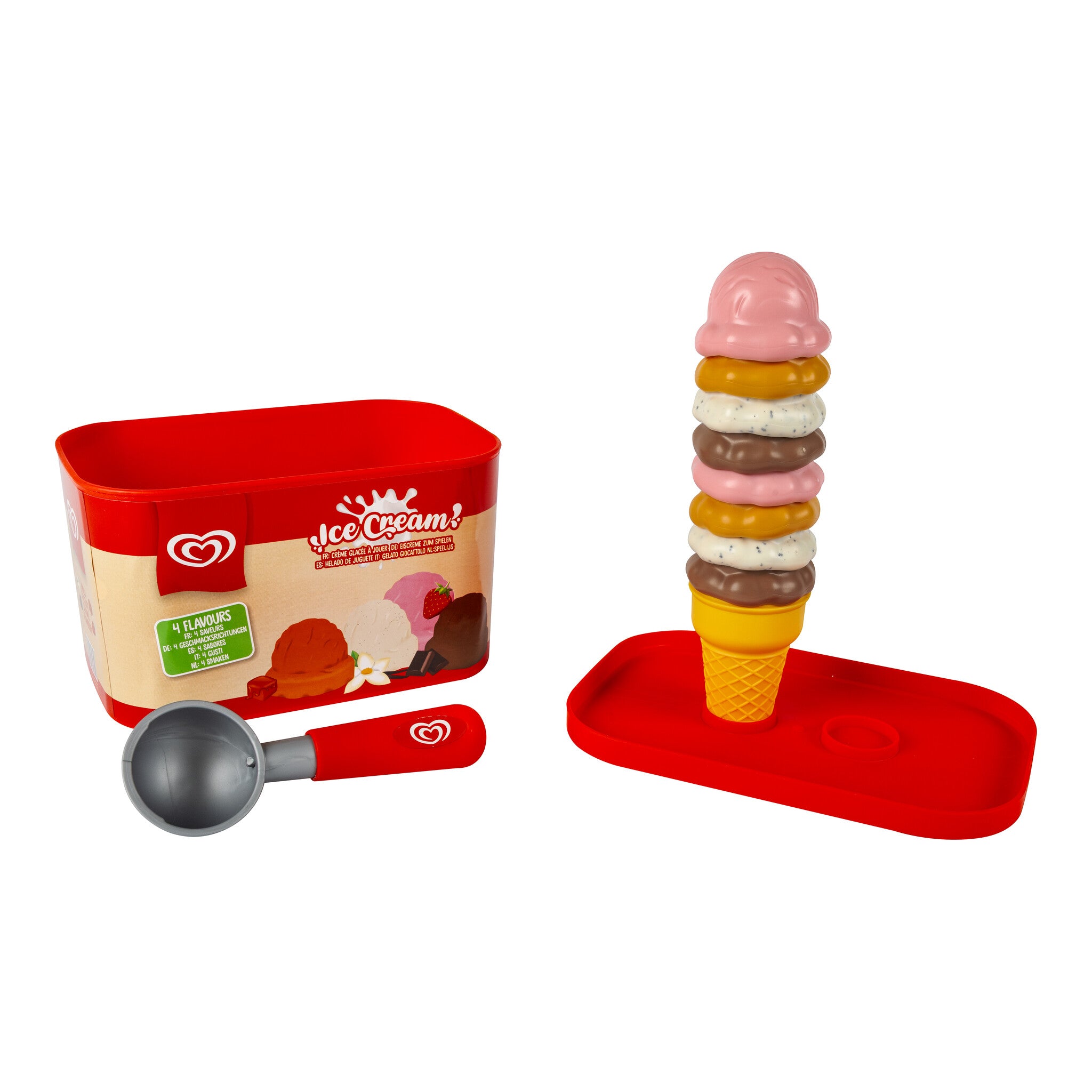 Casdon Walls 15-Piece Ice Cream Scoop Playset