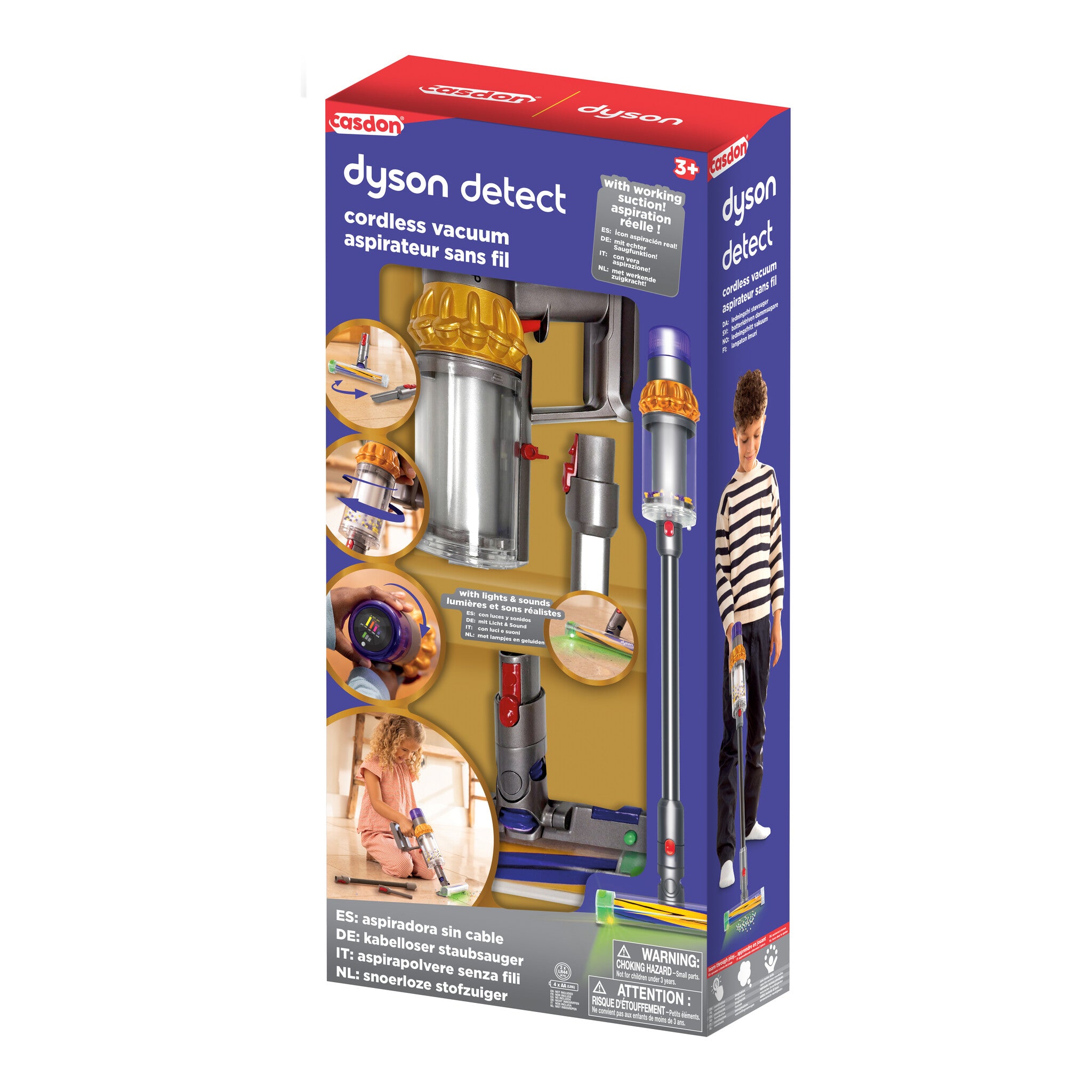 Casdon Dyson Detect Cordless Vacuum Toy