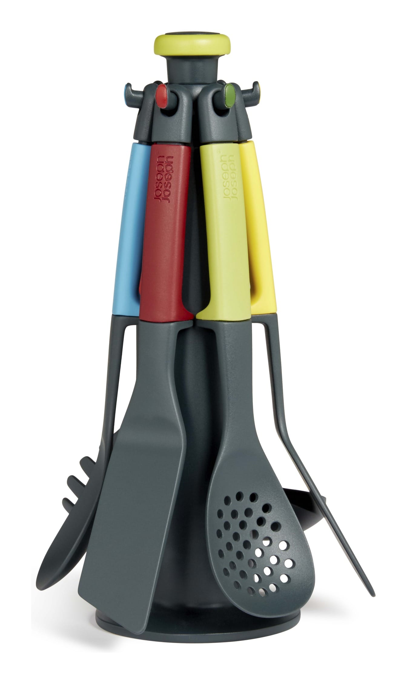 Casdon Joseph Joseph Elevate Toy Kitchen Utensil Set with Rotating Stand