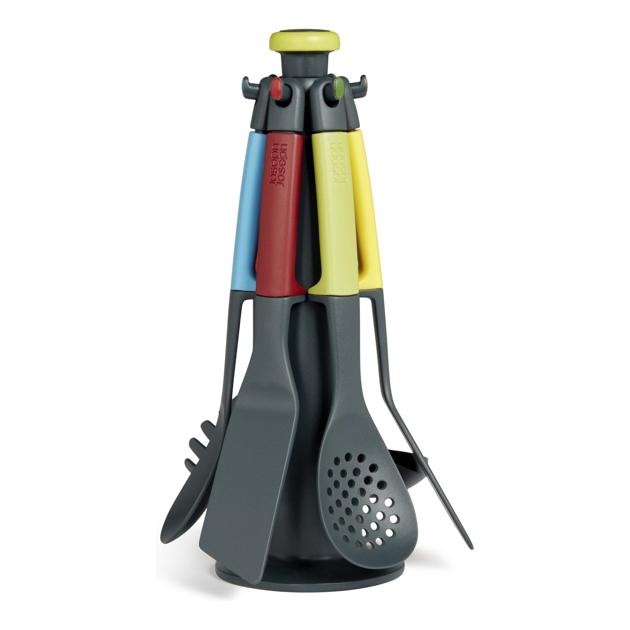 Casdon Joseph Joseph Elevate Toy Kitchen Utensil Set with Rotating Stand