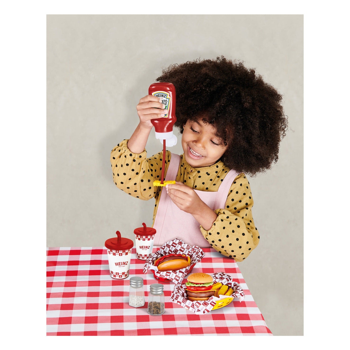 Casdon Heinz American Diner Pretend Play Food Set