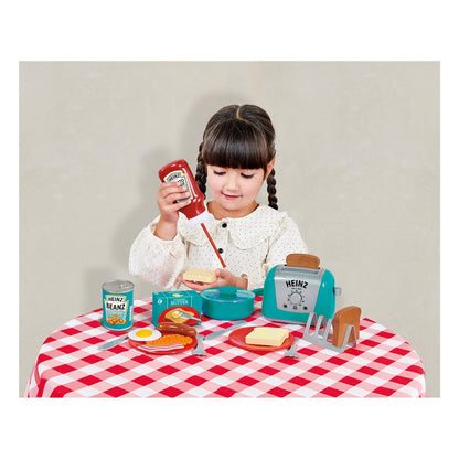 Casdon Heinz All-Day Breakfast Cook Set – 20-Piece Pretend Play Kitchen Set
