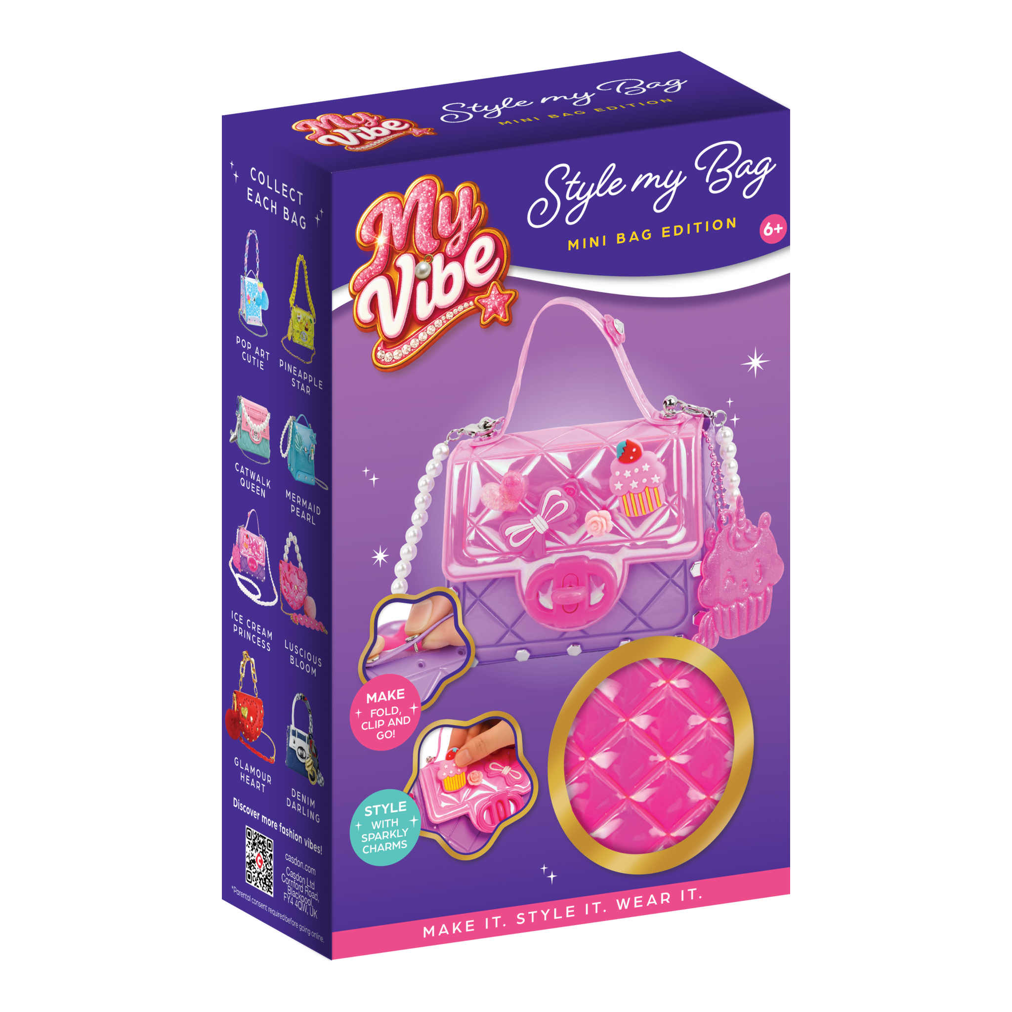 My Vibe Style My Bag Mini Bag Edition Ice Cream Princess DIY Handbag