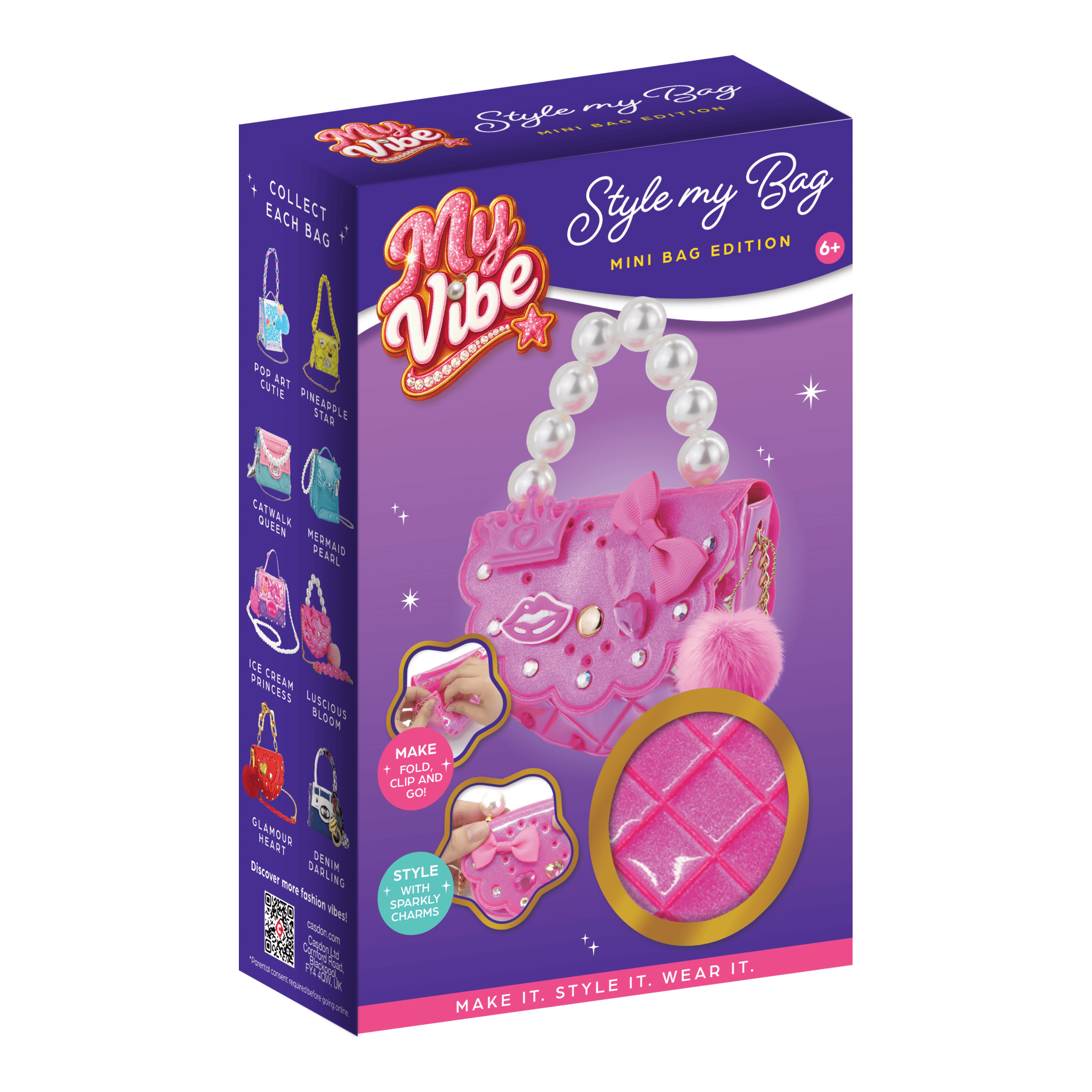 My Vibe Style My Bag Luscious Bloom DIY Mini Handbag