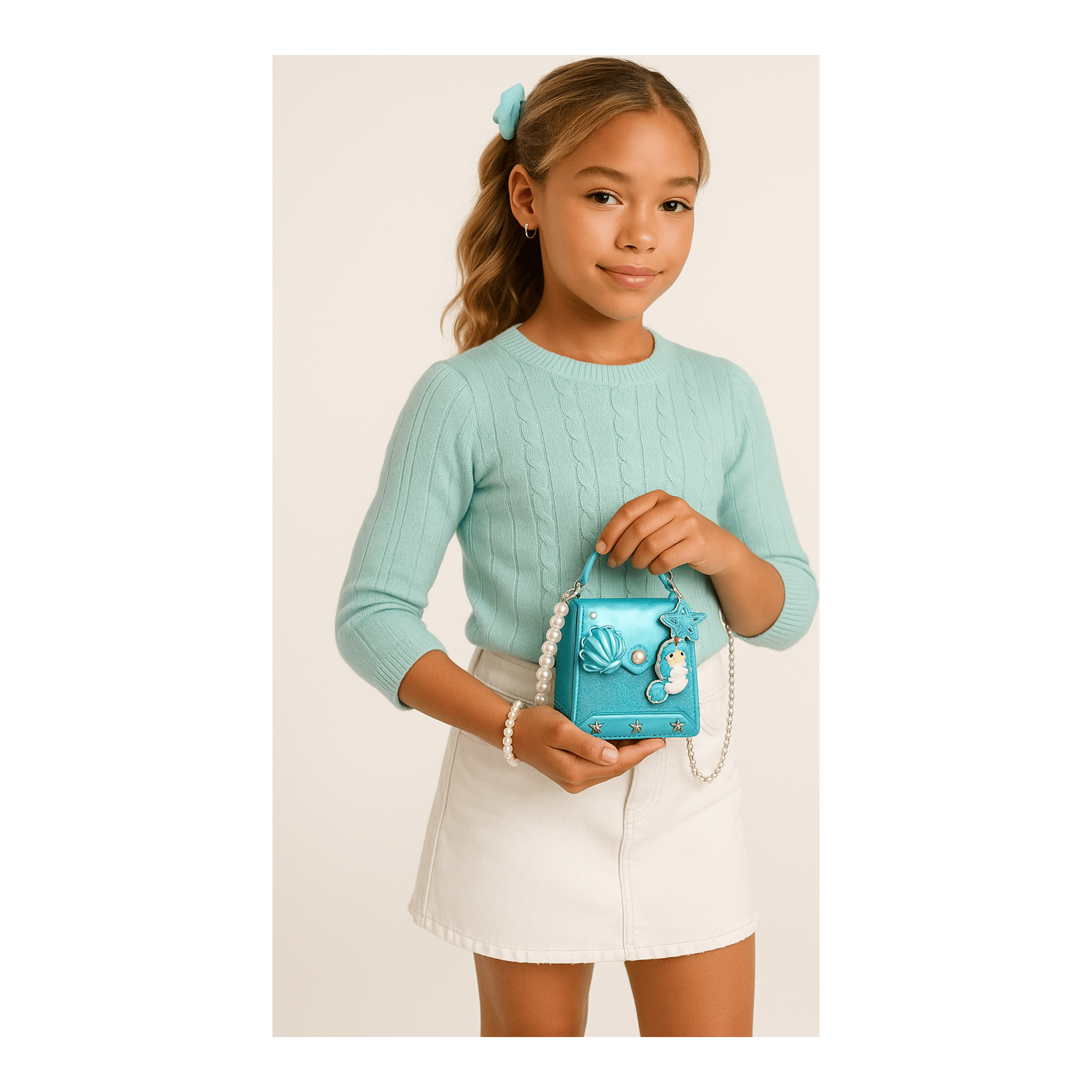 Casdon My Vibe Style My Bag Mermaid Pearl DIY Mini Handbag Kit