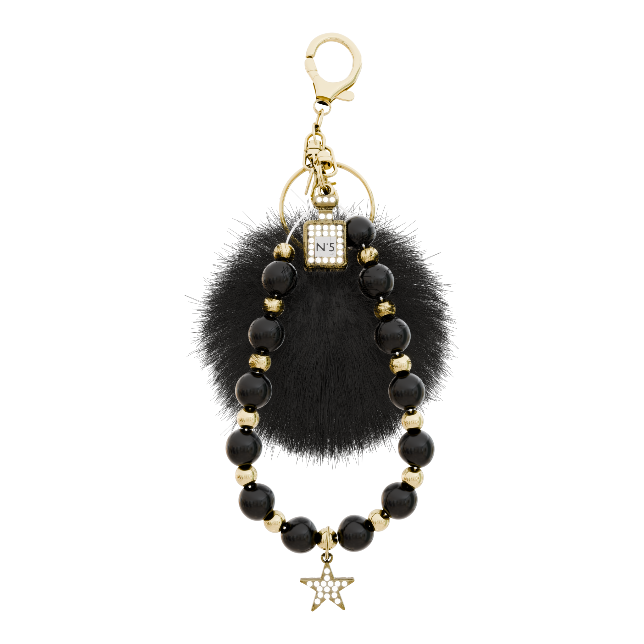 Casdon My Vibe Charm Black DIY Bag Charm Kit