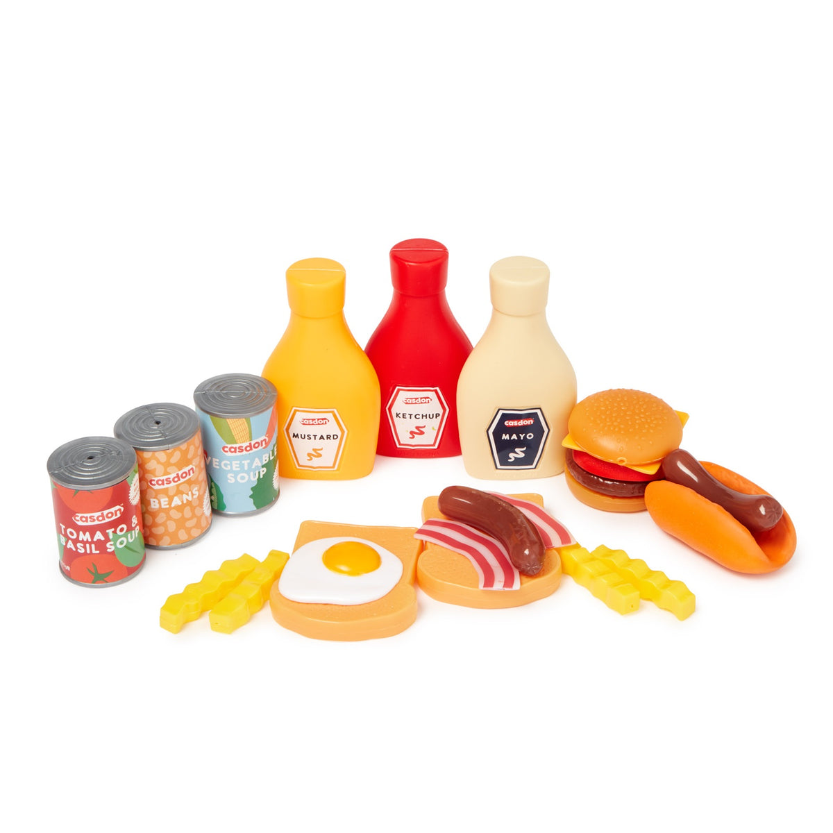 Casdon 44-Piece Play Food Set – 143%2061850%20(3)