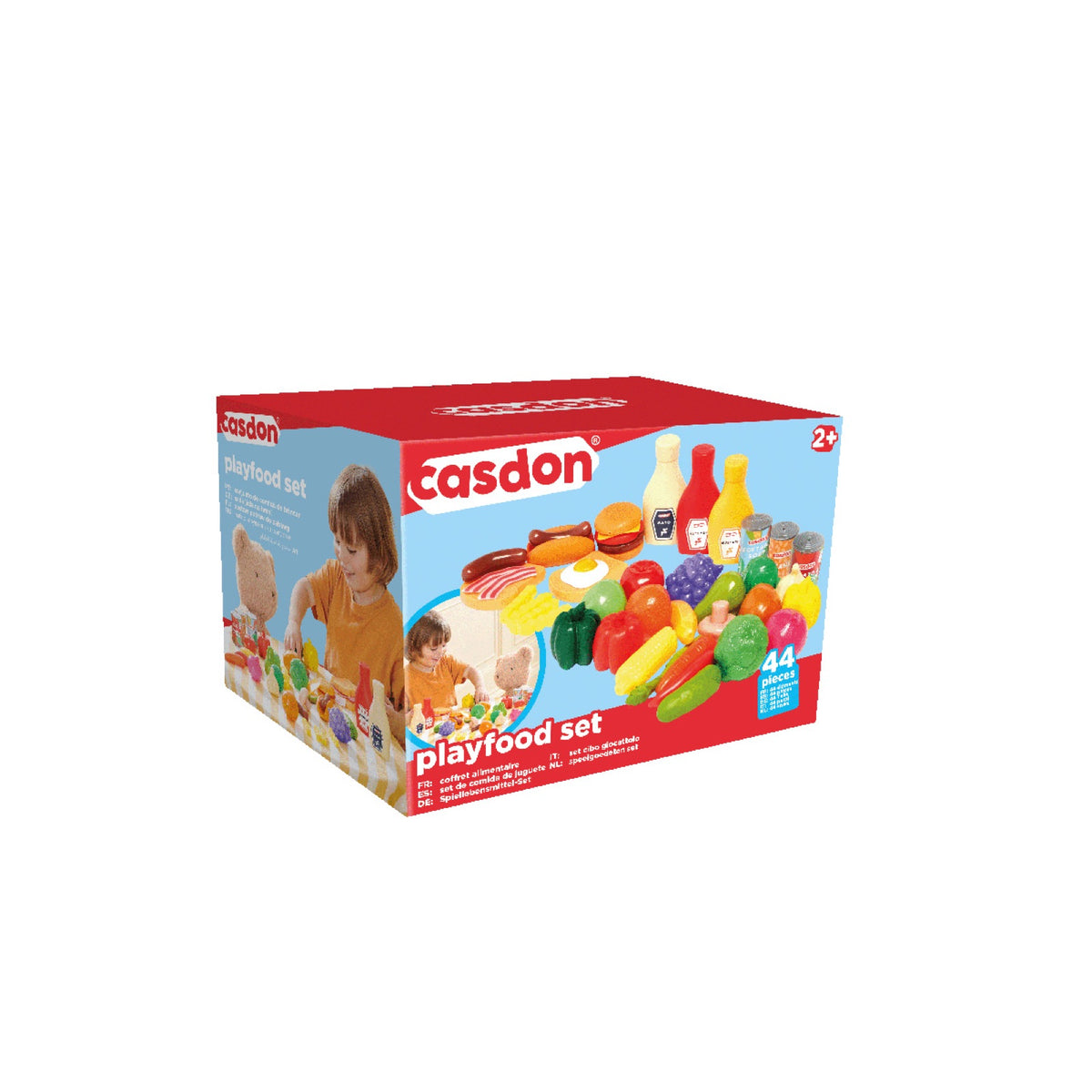 Casdon 44-Piece Play Food Set – 143%2061850%20(6)