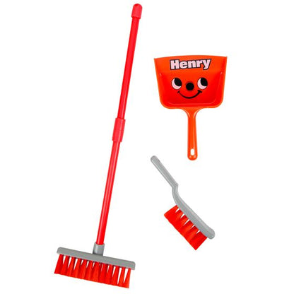 Casdon Henry Brush Set – Toy Broom, Brush & Dustpan
