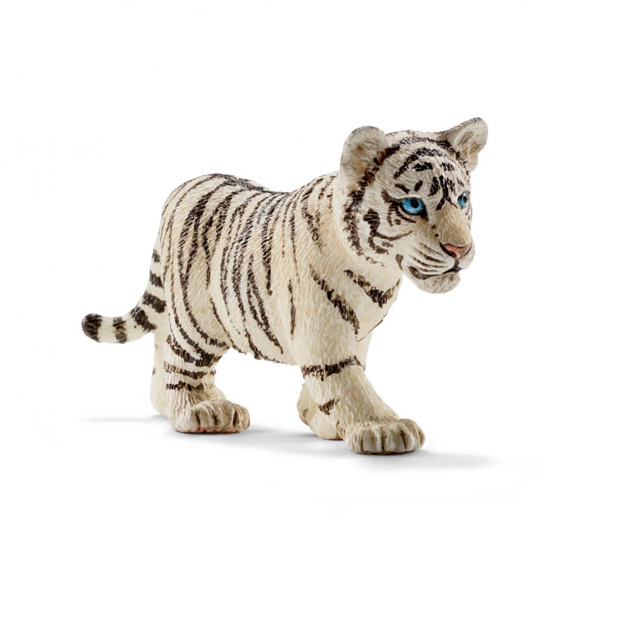 Schleich Wild Life White Tiger Cub Figure