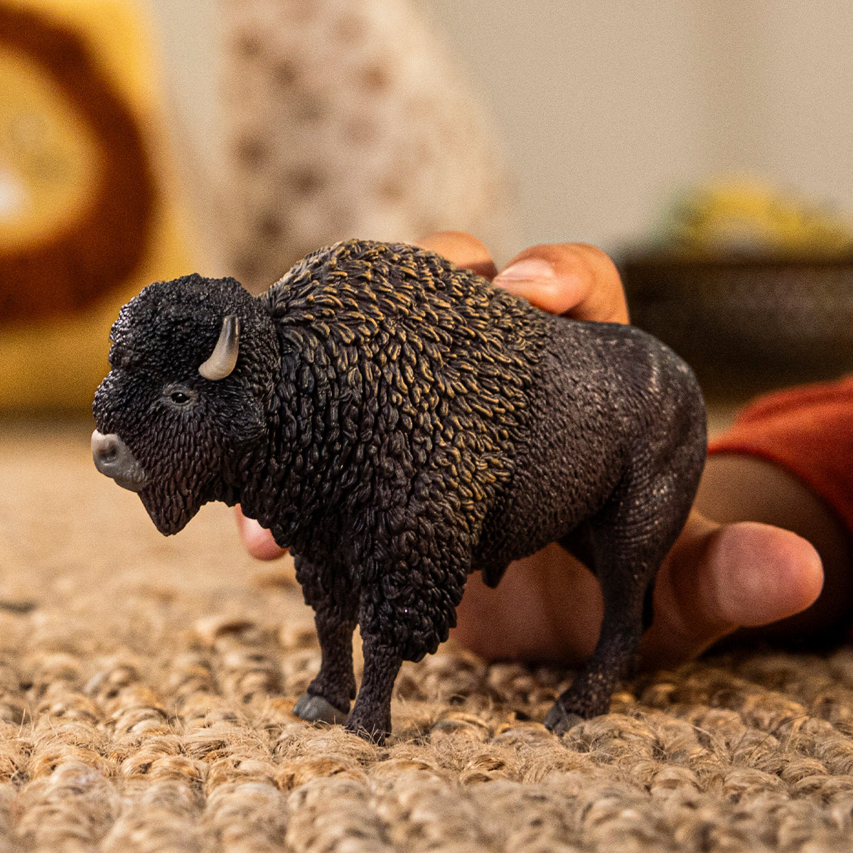 Schleich WILD LIFE Bison Animal Figure 14879