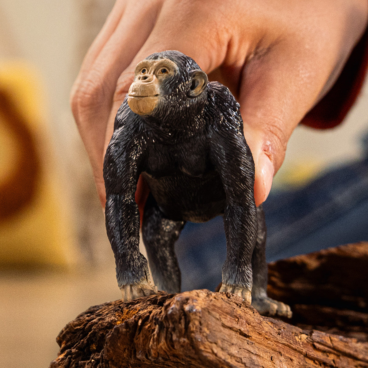 Schleich WILD LIFE Chimpanzee Animal Figure 14883