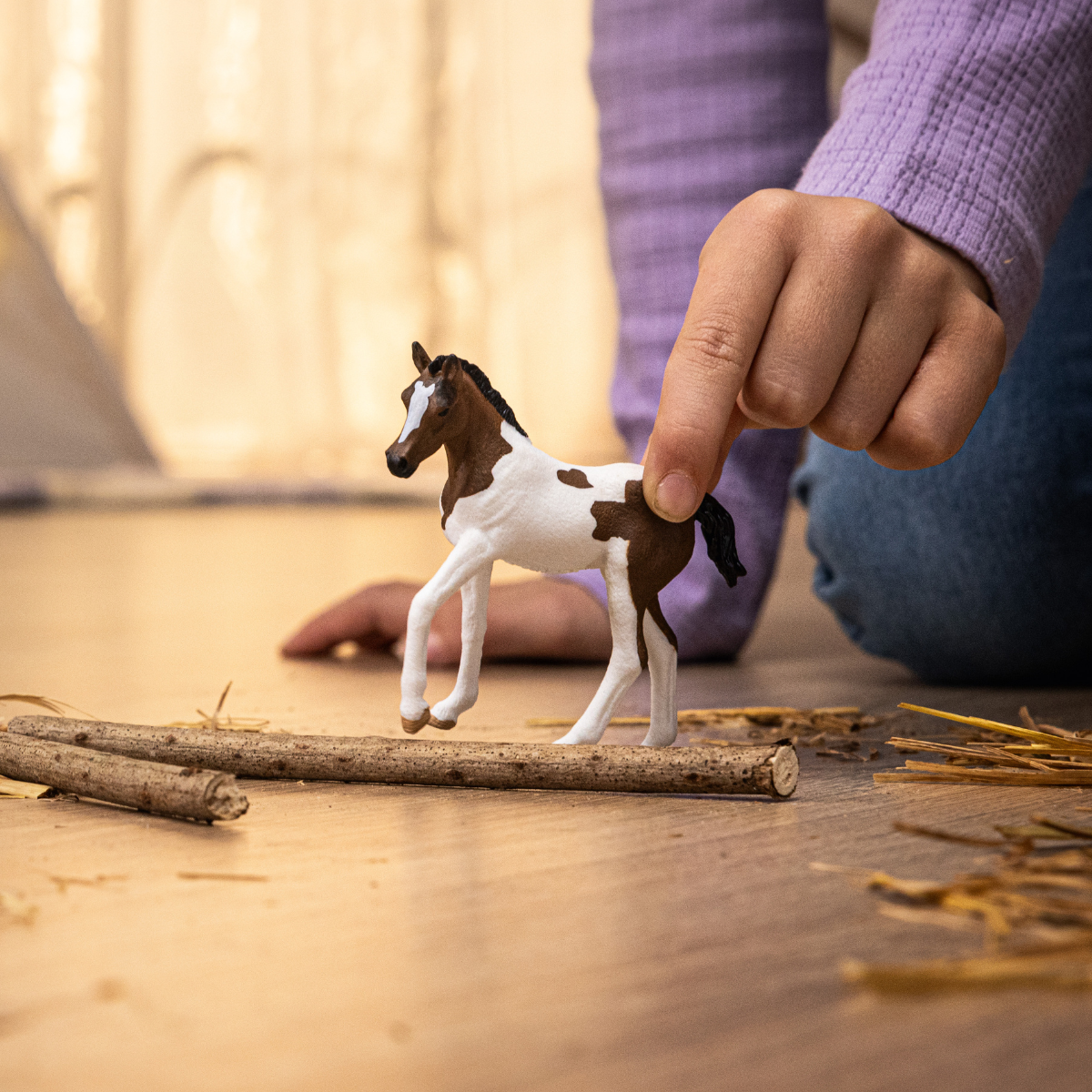 Schleich HORSE CLUB Paint Horse Foal Figure 14899