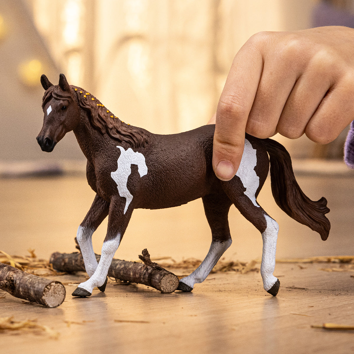 Schleich Horse Club Paint Horse Mare Figure 14901