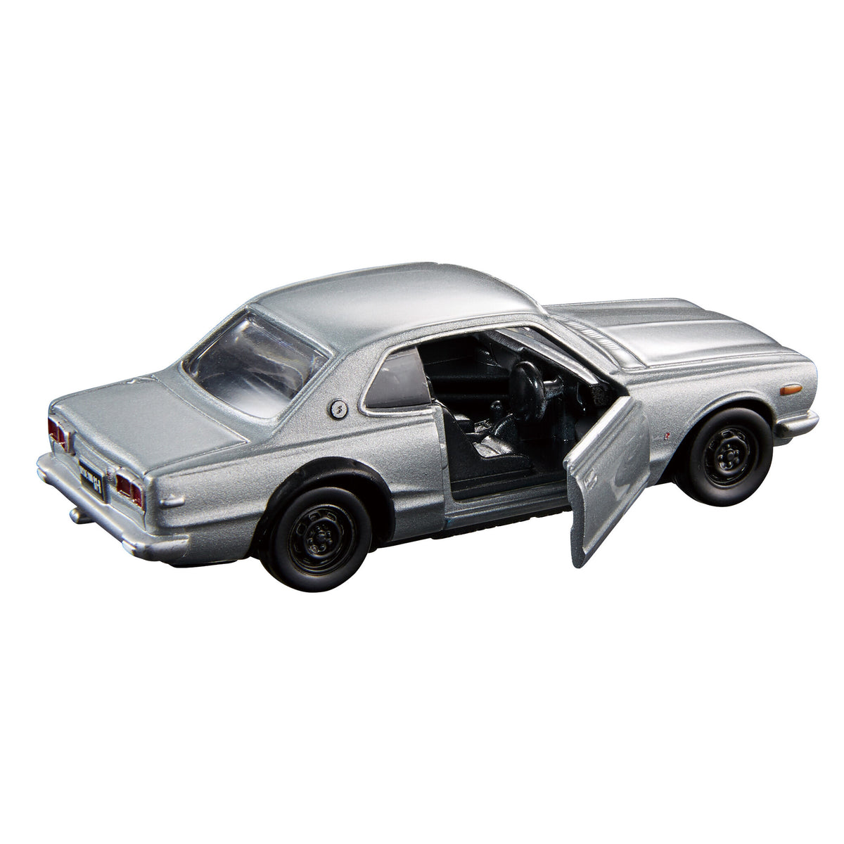 TOMICA Premium No. 34 Nissan Skyline GT-R (KPGC10) – 149392 Action & Side View lpr