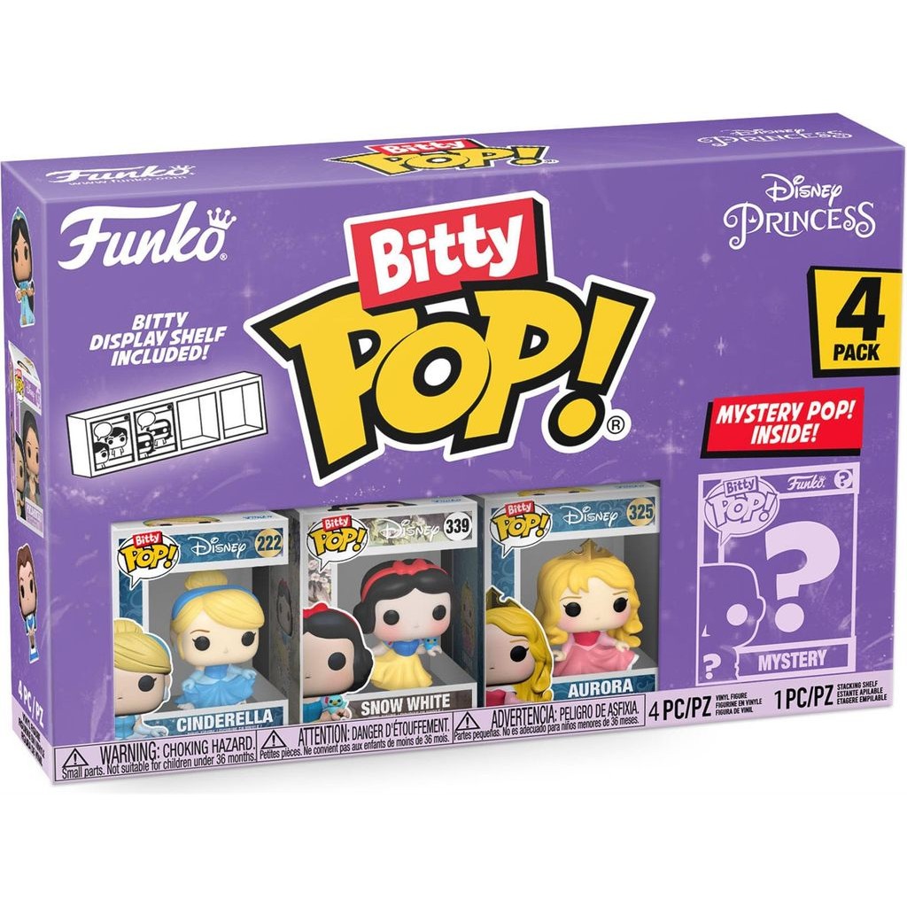Funko Pop! Vinyl Funko Bitty POP! Disney Princess Cinderella 4 Pack
