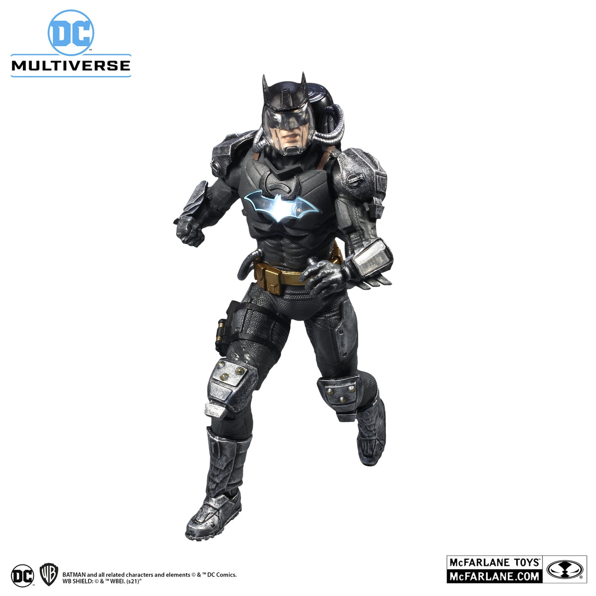 McFarlane Toys DC Multiverse Batman Hazmat Suit Gold Label 7-Inch Action Figure