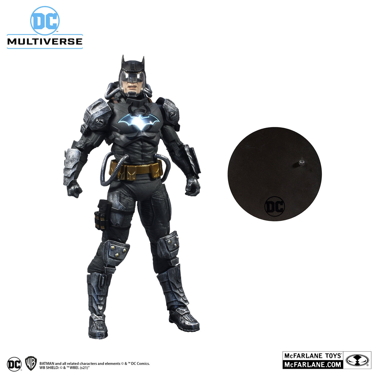 McFarlane Toys DC Multiverse Batman Hazmat Suit Gold Label 7-Inch Action Figure