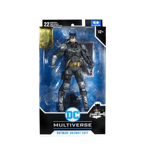 McFarlane Toys DC Multiverse Batman Hazmat Suit Gold Label 7-Inch Action Figure