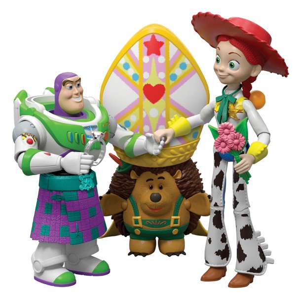 Disney Pixar Toy Story 5 Buzz & Jessie Forever PlayScale 4-Figure Set