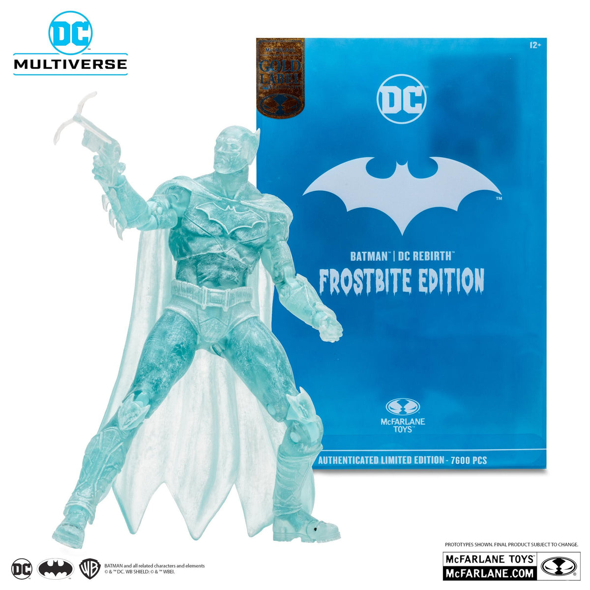 McFarlane DC Multiverse Batman Frostbite Edition Gold Label Action Figure