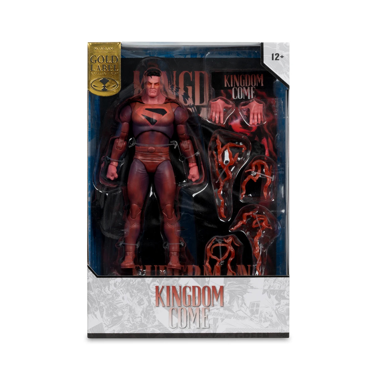 McFarlane Toys DC Multiverse Superman Kingdom Come Gold Label Cover Recreations Figure