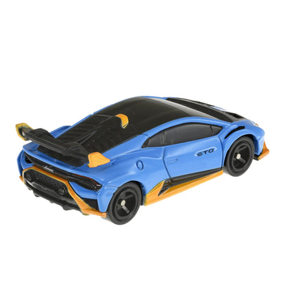 TOMICA No. 11 Lamborghini Huracán STO – 174783 Rear View lpr