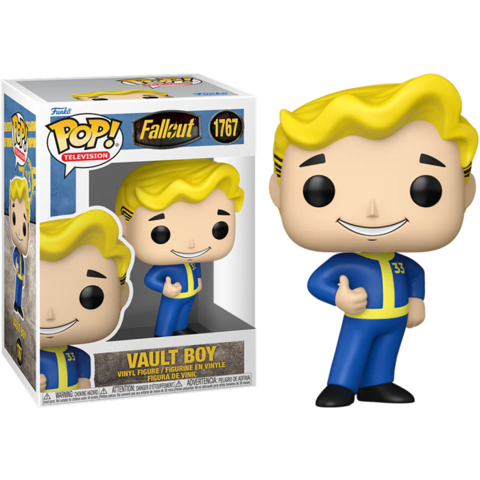 Funko Pop! Vinyl Fallout Vault Boy Vinyl Figure #1767 (1 Inch 6 Chance of Chase) #1767 (1 in 6 Chance of Chase)