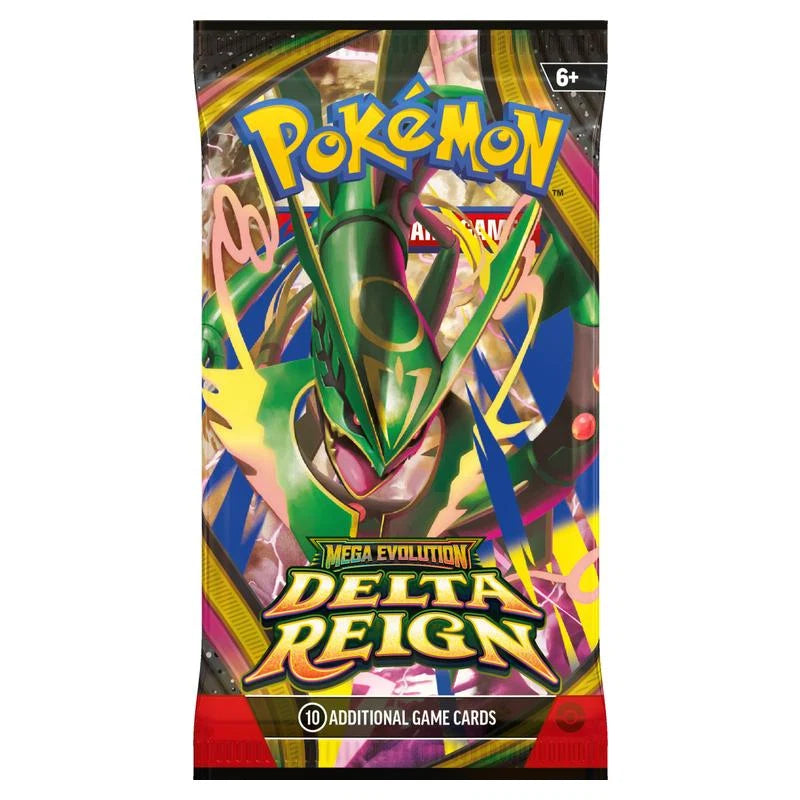 Pokémon TCG: Mega Evolution—Delta Reign Single Booster Pack (1 Pack Selected at Random)