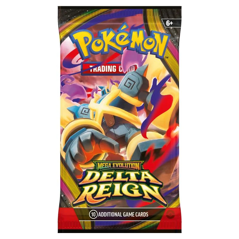 Pokémon TCG: Mega Evolution—Delta Reign Single Booster Pack (1 Pack Selected at Random)