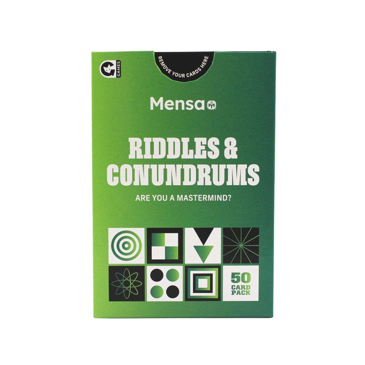 Mensa Riddles & Conundrums Card Game