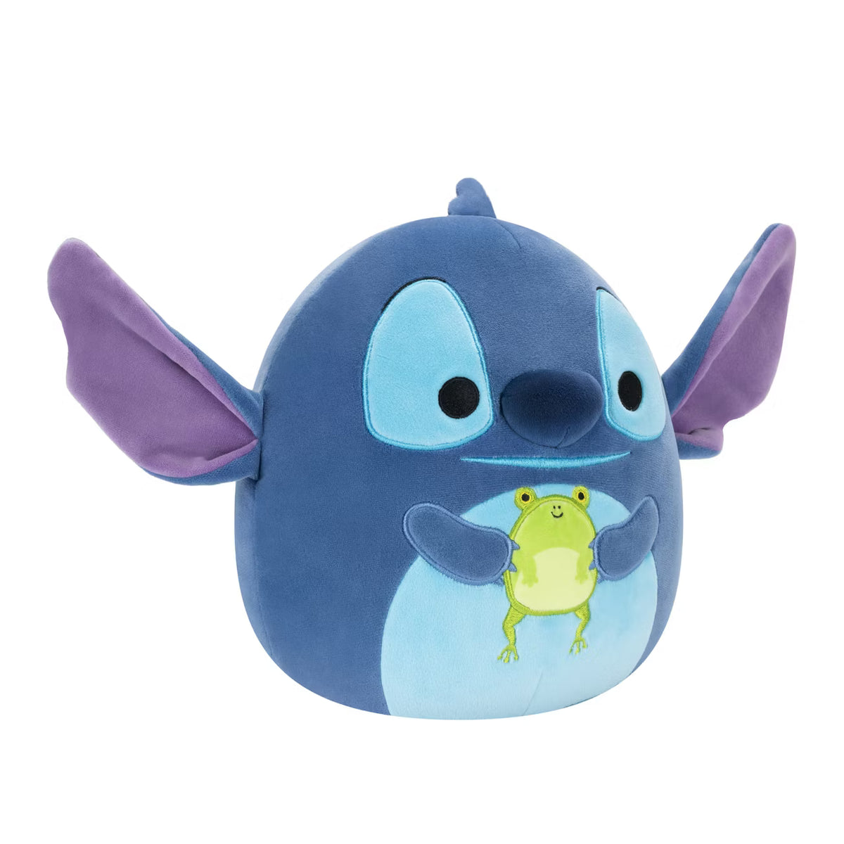 Squishmallows 8 Inch Disney Stitch holding frog 191726852025