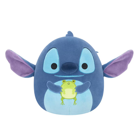 Squishmallows 8 Inch Disney Stitch holding frog 191726852025