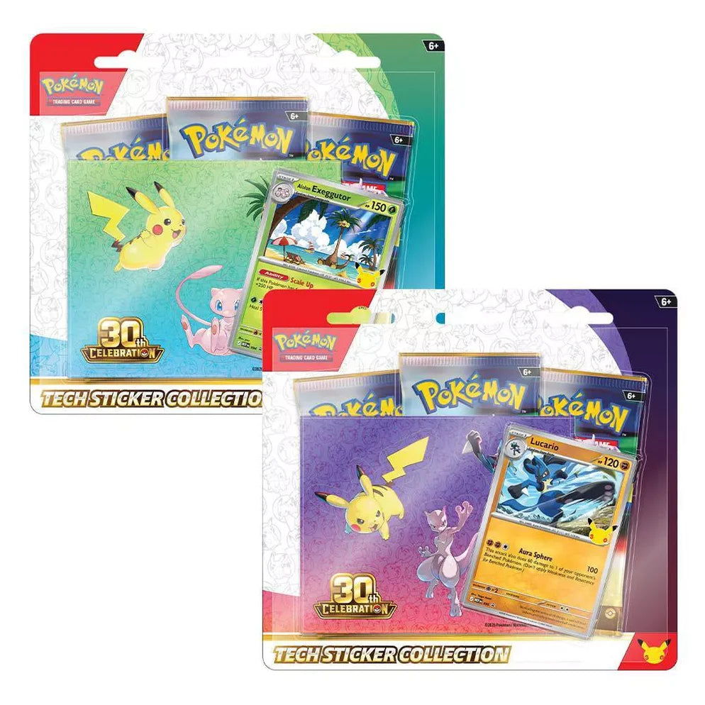 Pokémon TCG: Tech Sticker Collection - 30th Celebration - (1 Selected at Random)