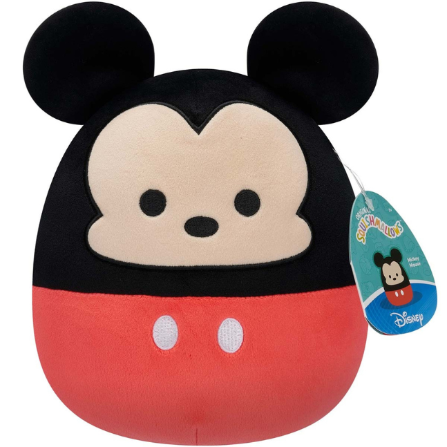 Squishmallow Kellytoy Plush 7” Disney: Mickey Mouse