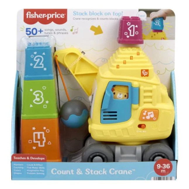 Fisher Price: Count & Stack Crane