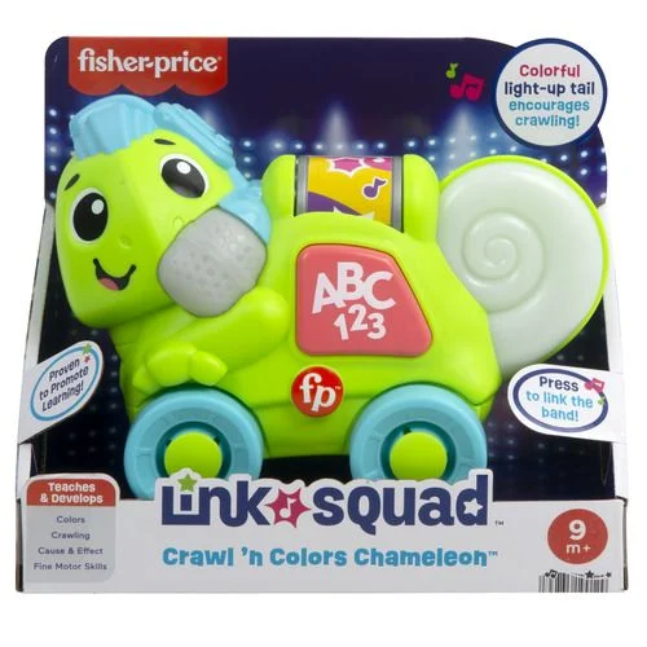 Fisher Price: Link Squad Crawl and Colours Chameleon