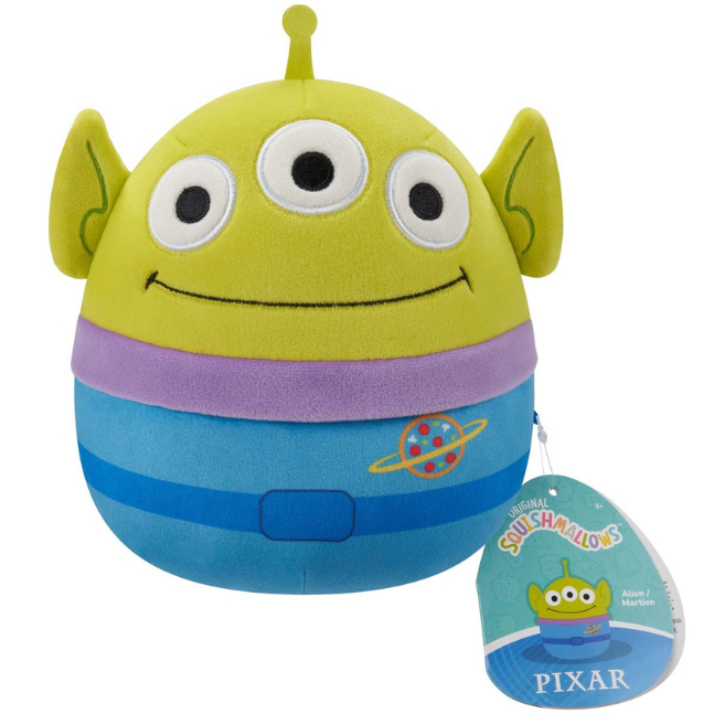 Squishmallow Kellytoy Plush 7” Disney: Alien