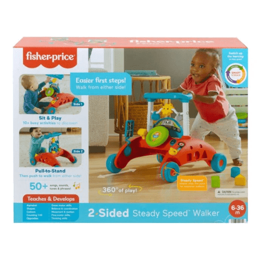 Fisher Price: 2-Sided Steady Speed Walker 0019473509231